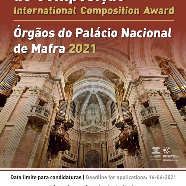 Prémio Internacional de Composição - Órgãos do Palácio Nacional de Mafra